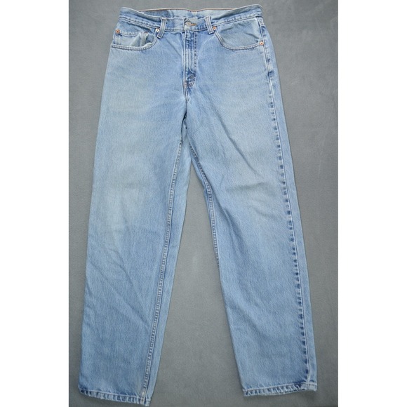 Vintage Levi's 550 Jeans Mens 34x32 Relaxed Fit Denim Blue‎ Baggy - Picture 1 of 13